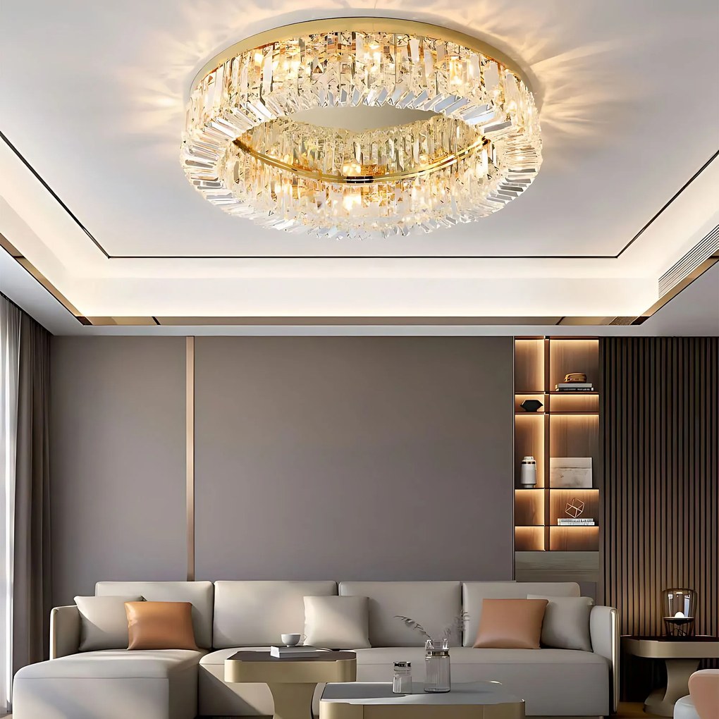 Лампа APP1728-6C 50 cm Gold