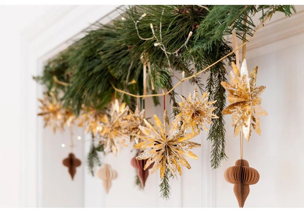 Хартиени Коледни украси в комплект от 4 бр. Milay – Bloomingville