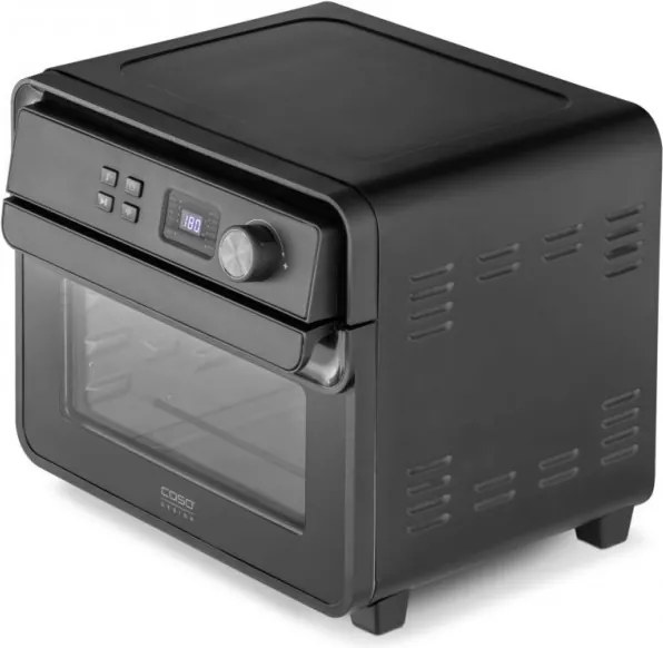 Мултифункционална Air Fryer фурна Caso AirFry Chef 1700, 1700W, 22 л, 12 програми, 40-230°C, Таймер, Осветление, Сушене, Черен