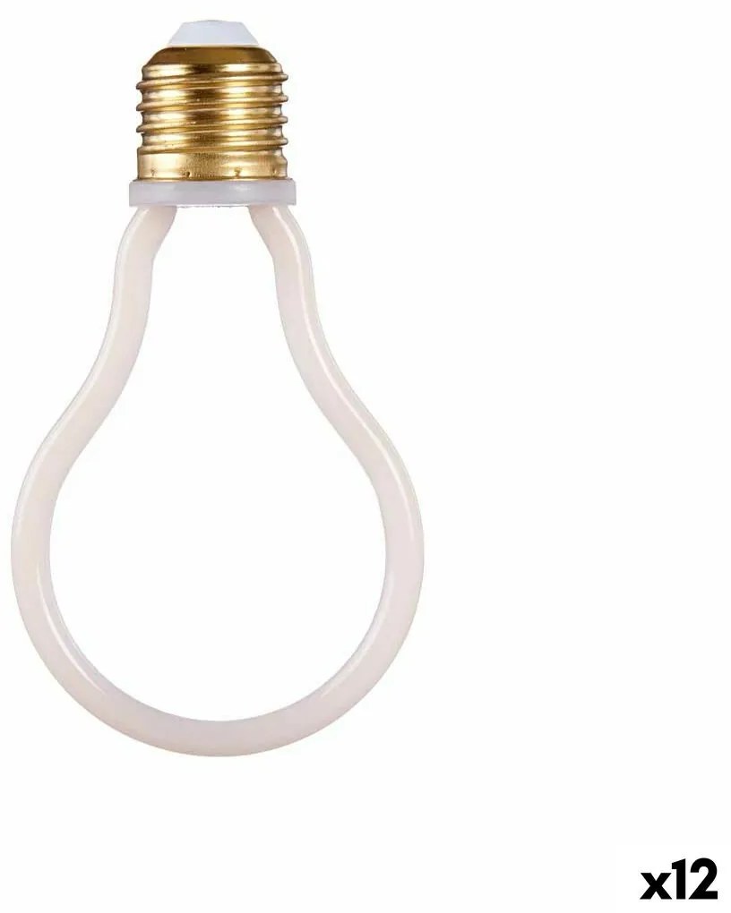 LED крушка Бял 4 W E27 9,5 x 13,5 x 3 cm (2700 K) (12 броя)