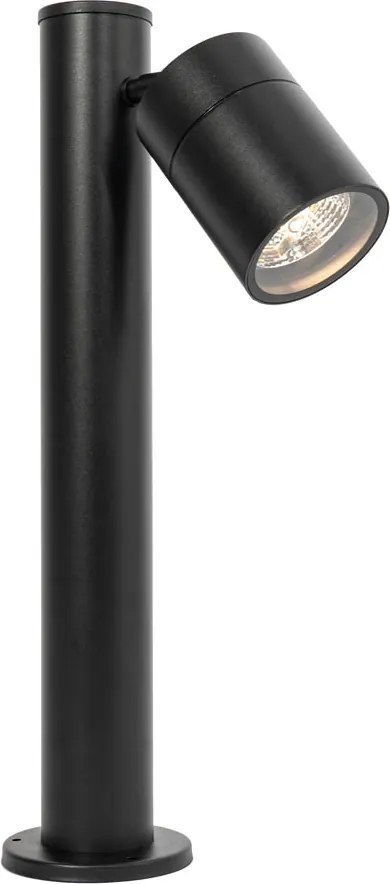 Външна лампа черна 45 см AR70 регулируема IP44 - Solo