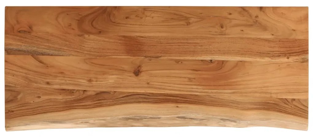 370265 vidaXL Плот за баня, 140x60x2,5 см, правоъгълен, масивно дърво акация