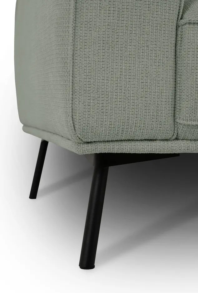 Зелен шенилов ъглов диван (десен ъгъл/L форма) Amsterdam – Scandic