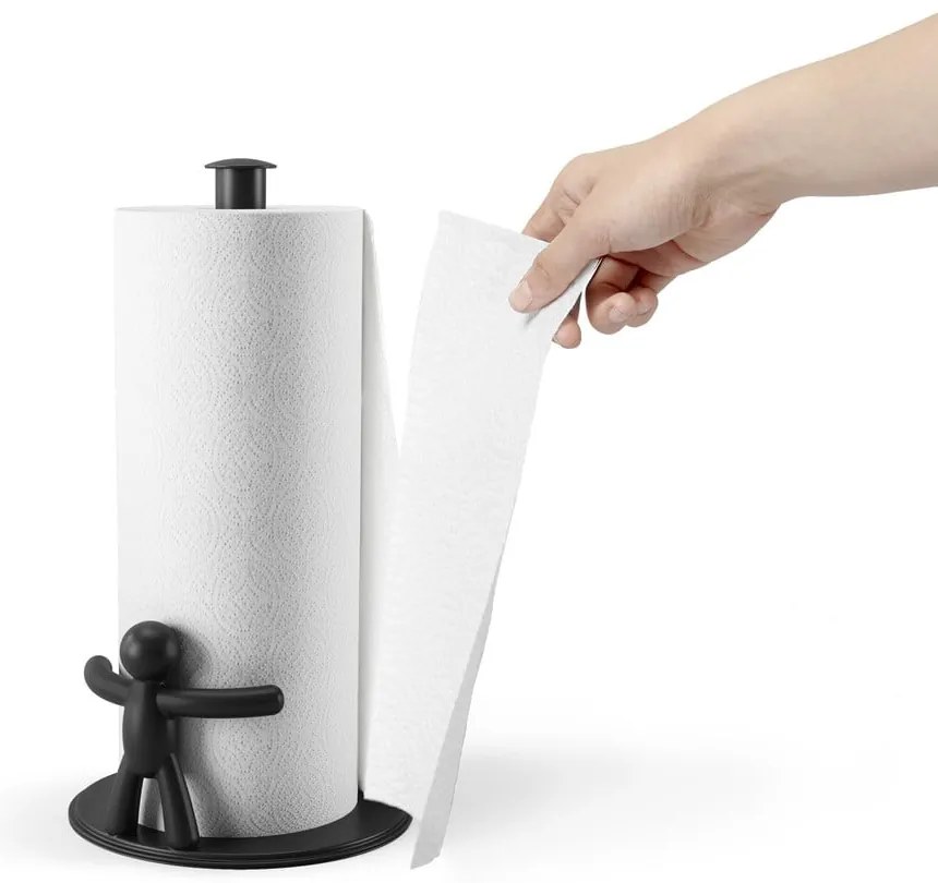 Стоманена поставка за кухненски кърпи ø 19 cm Buddy - Umbra