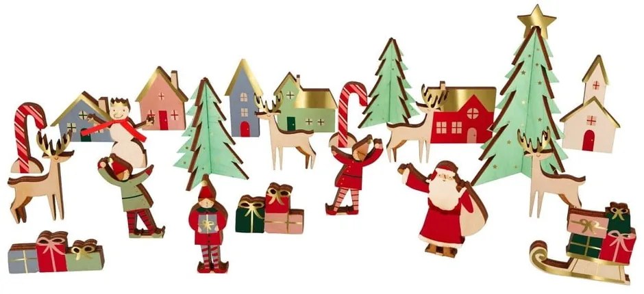 Календар за приключения Festive Village - Meri Meri