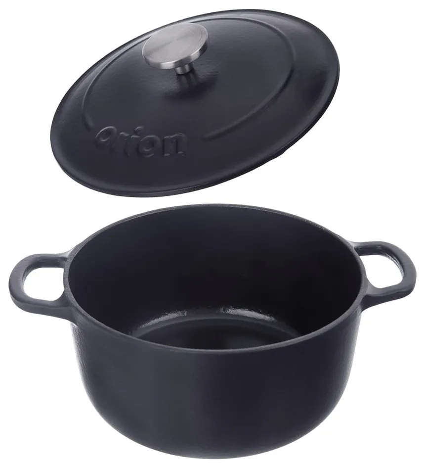 Чугунен съд с капак за индукция 3,3 л LITINA SMALT - Orion