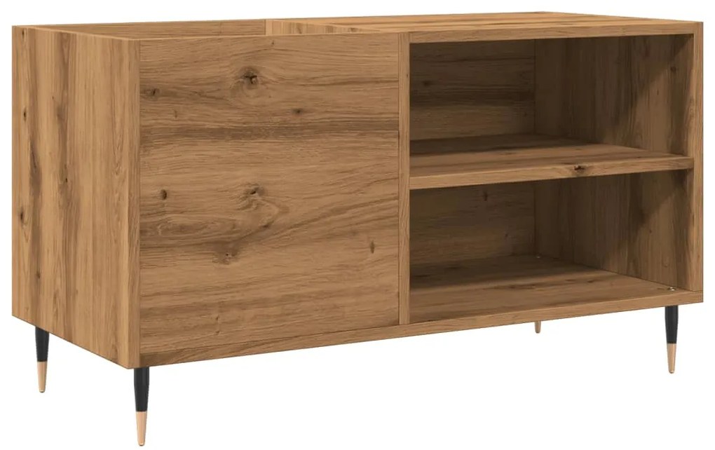 857241 vidaXL Шкаф за грамофонни плочи, 84,5x38x48 см, инженерно дърво