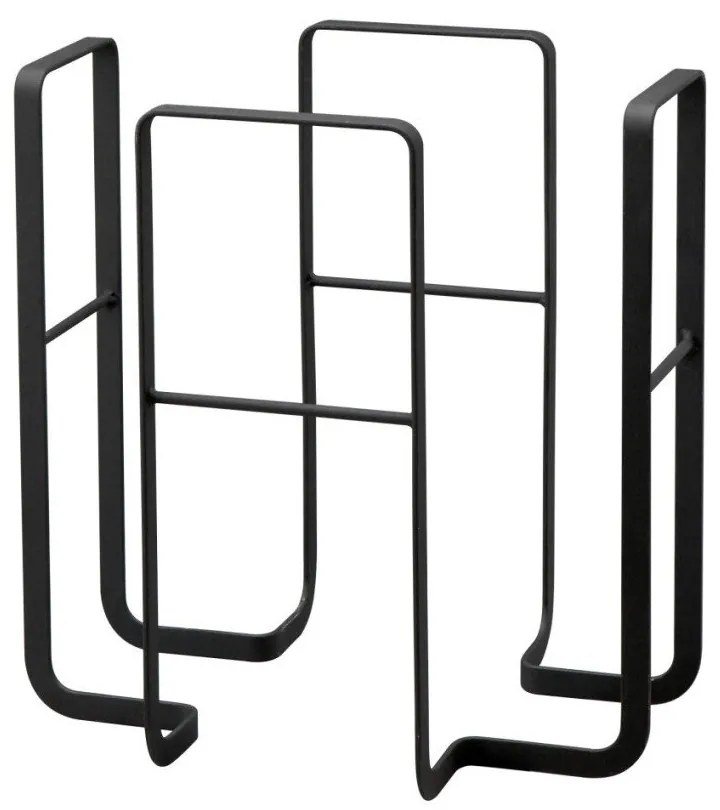 Черна стойка за вестници Tower - YAMAZAKI