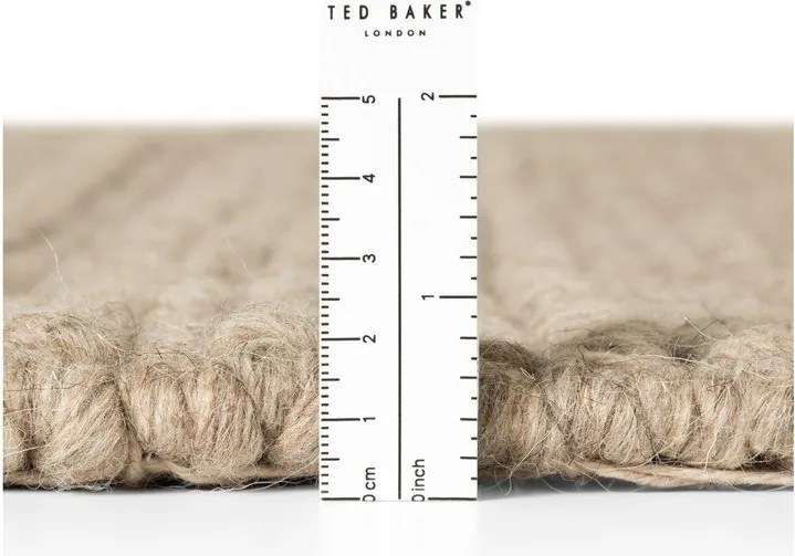 Бежов ръчно изработен вълнен килим 120x170 cm Camden Parker – Ted Baker
