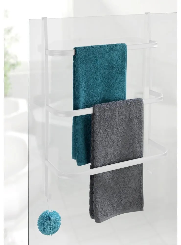 Висяща стоманена поставка за кърпи в матово бял цвят Irpinia – Wenko