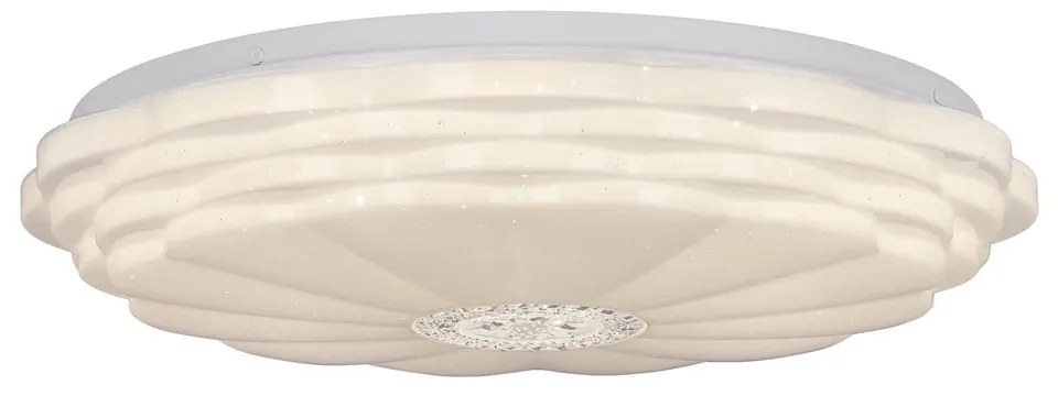 Бяло LED осветително тяло за таван 38x38 cm Victus – Candellux Lighting