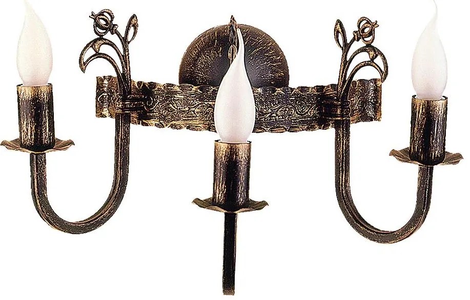 Jupiter 226 - KO K 3 - Стенна лампа KORONA 3xE14/40W/230V