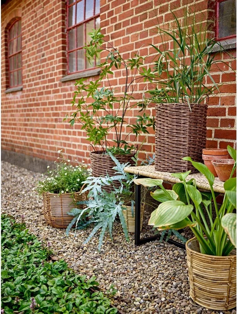 Покрития за кашпи в комплект 2 бр. от изкуствен ратан ø 35 cm Cestina – Bloomingville