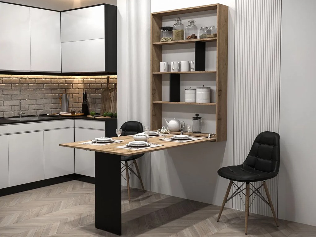 Сгъваема маса Abi-Сонома - черен