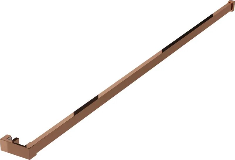 Mexen релинг за кърпи за душова стена, розово злато - 800-06-60