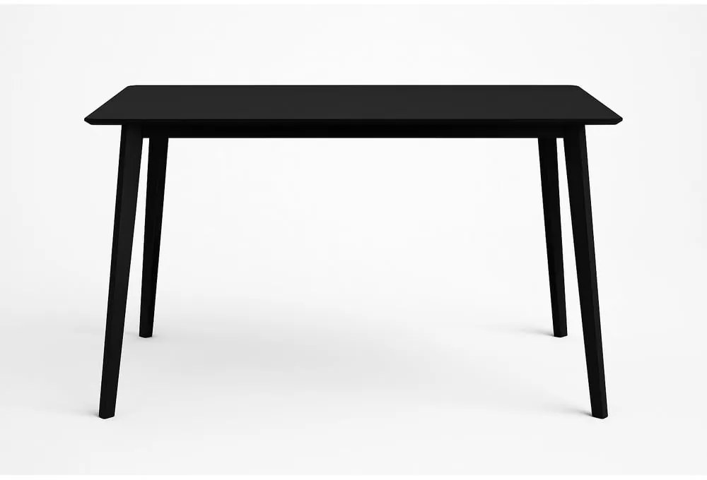 Трапезна маса с черен плот за маса 70x120 cm Vojens – Bonami Essentials