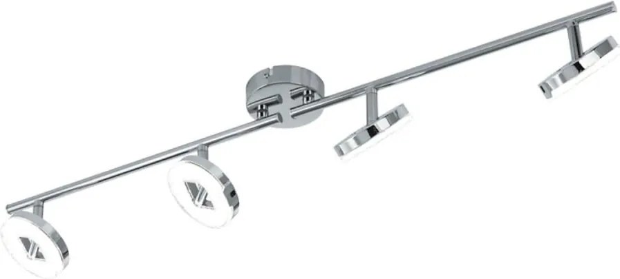 Eglo 54676 - LED точково осветително тяло 4xLED/6W/230V матов хром