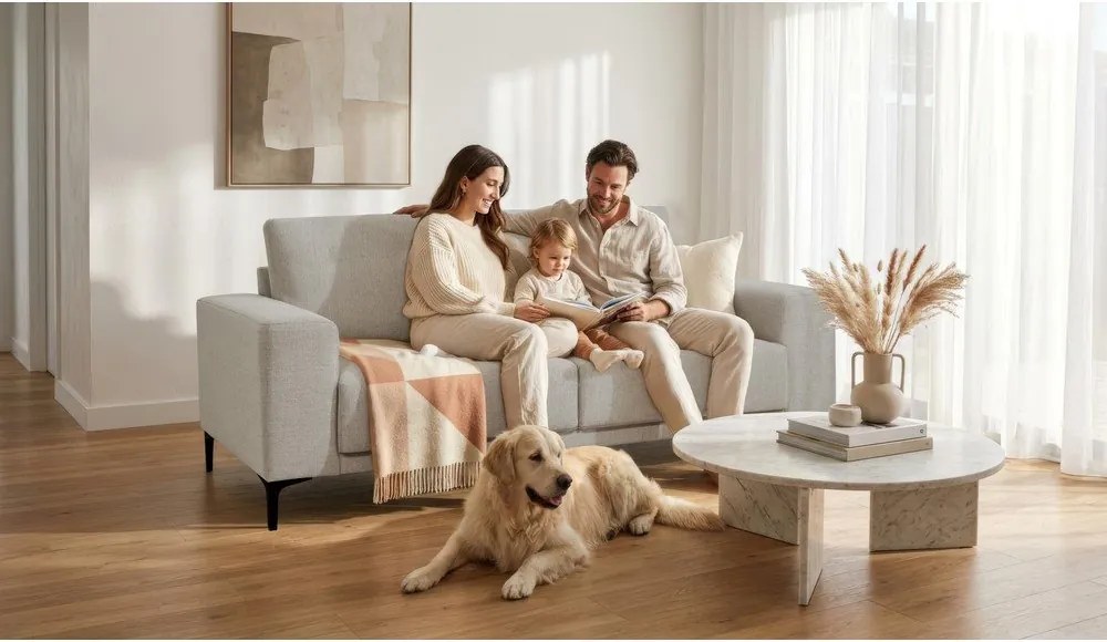 Сив диван 164 cm Chile – Scandic