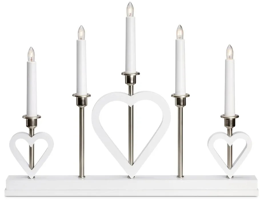 Бяла коледна светлинна украса Melissa – Markslöjd