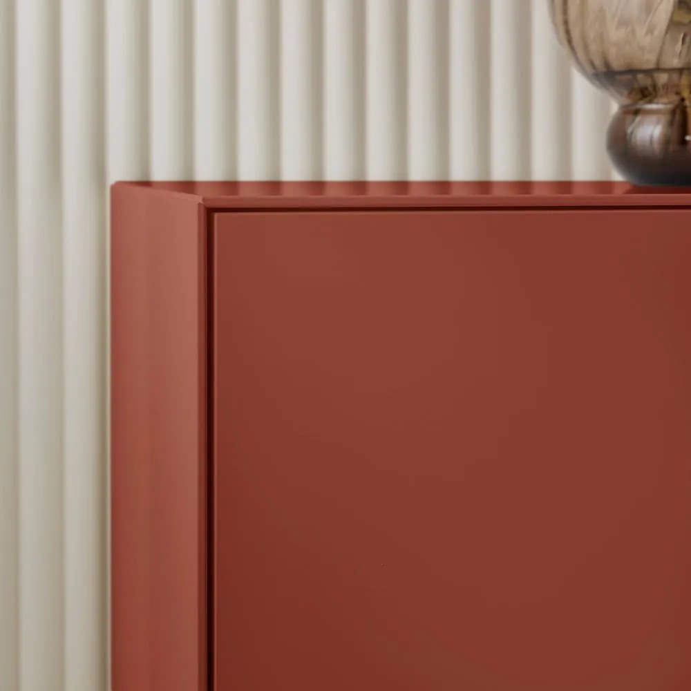 Висяща витрина в тухлен цвят 46x91 cm Edge by Hammel - Hammel Furniture