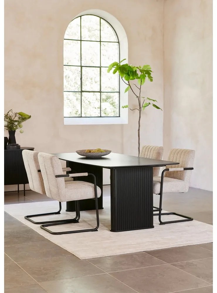 Бежов трапезен стол Trout – Unique Furniture