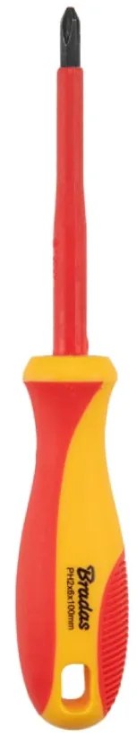 Отвертка изолирана кръстата HOME &amp; GARAGE PH0 3/60mm 1kV