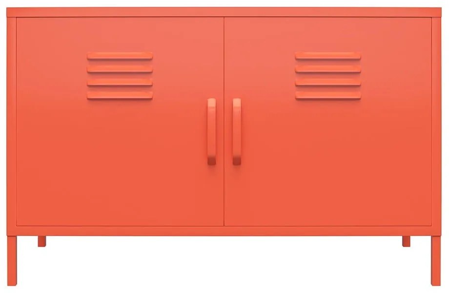 Оранжев метален шкаф , 100 x 64 cm Cache - Novogratz