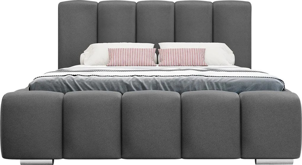 Тапицирано легло Wizko-Anthraki-140 x 200