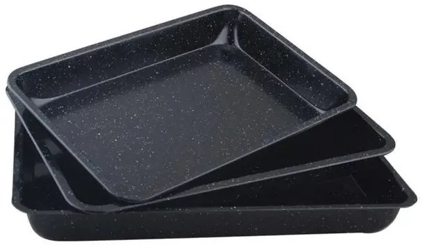 KH 4199 ФОРМА К-Т  ФОРМИ 3 БР. въгл. стомана с гранитно покр.