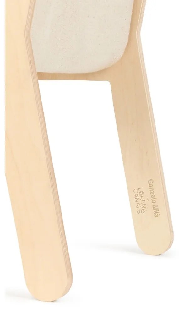 Детски стол в естествен цвят Kaarol – Lorena Canals