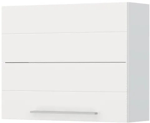 Висящ шкаф Hudson V7-90-2KP-White - White glossy