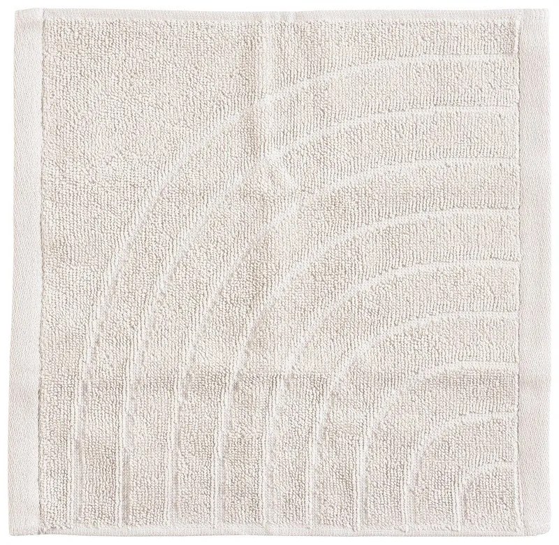 Светлосива памучна кърпа от тери 30x30 cm Time – Zone