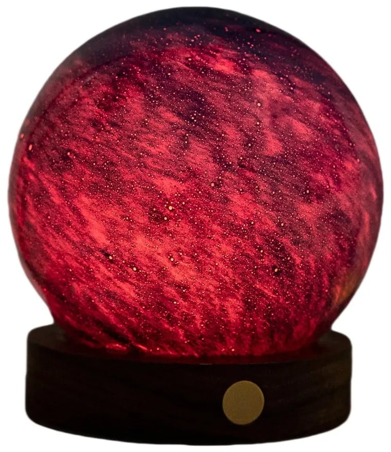 Светлинна декорация с USB в тъмно естествен цвят ø 8 cm Galaxy Breeze – Gingko