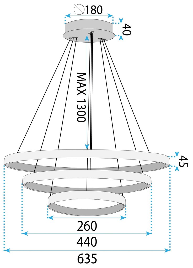 Лампа LED LHJ042-CP3 GOLD