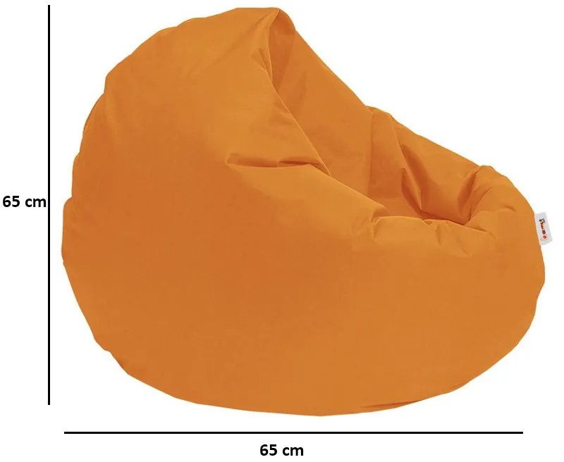 Градински пуф Iyzi 100 Cushion Pouf, цвят Оранжев