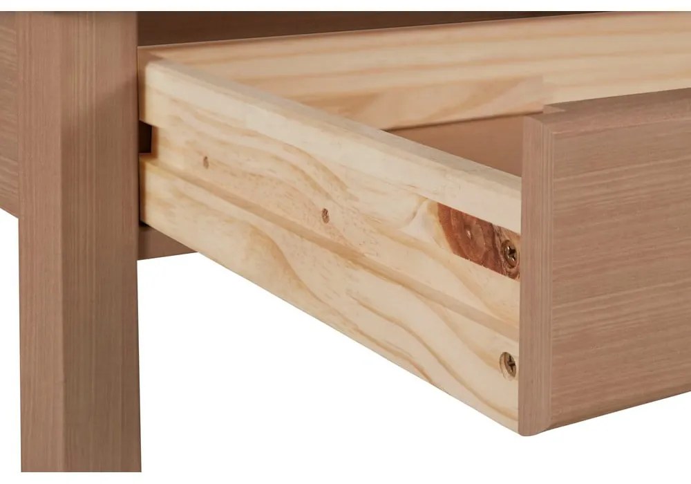 Работна маса от борова дървесина, дължина 140 cm Gava - Støraa