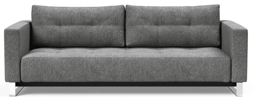 Разтегателен диван, 115 x 230 cm Cassius Twist Charcoal - Innovation