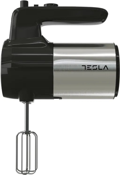 Втора ръка: Ръчен миксер Tesla MX301BX, 300W, 5 скорости, Турбо, Инокс/Черен