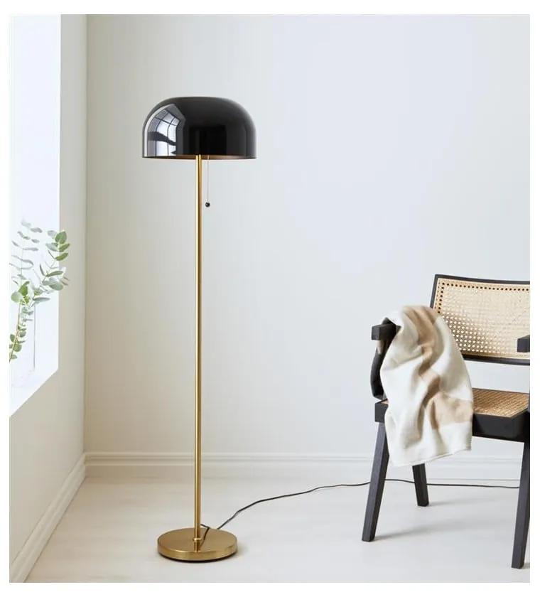 Черна подова лампа , височина 143 cm Blanca - Markslöjd