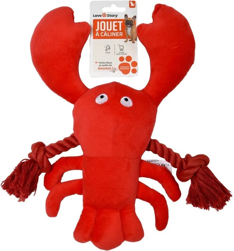 Играчка за куче Lobster – Love Story