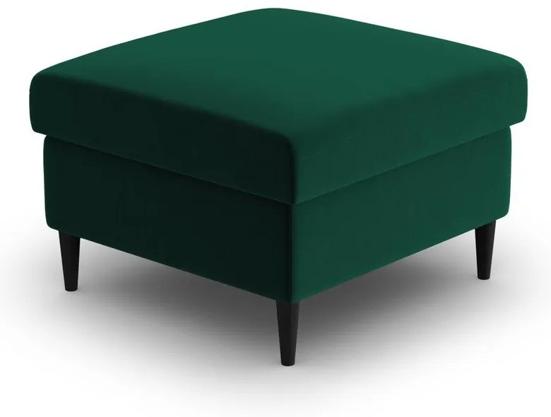 Зелена кадифена табуретка Kyoto – Cosmopolitan Design