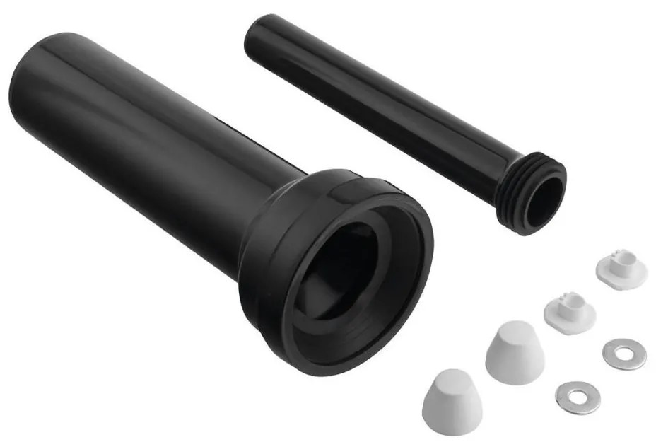 Bruckner - К-кт за свързване на окачена тоалетна 35 см черен