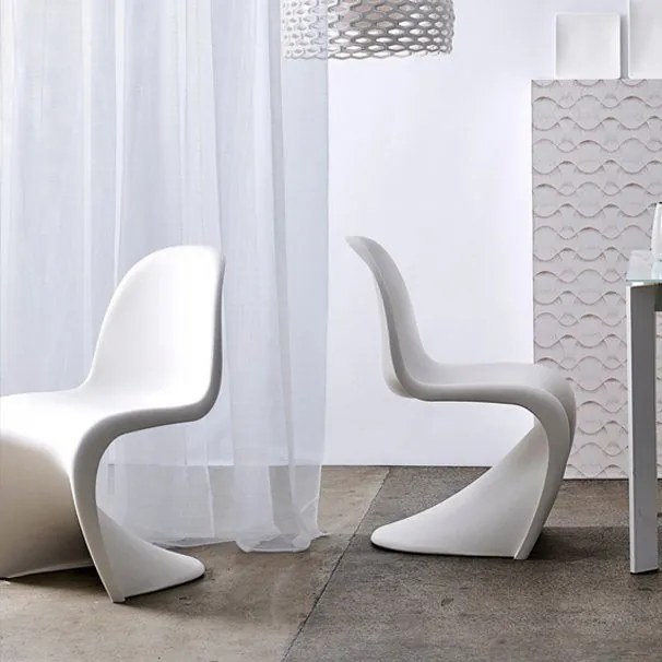 Кухненски стол Maggy-Бял (4) парчета