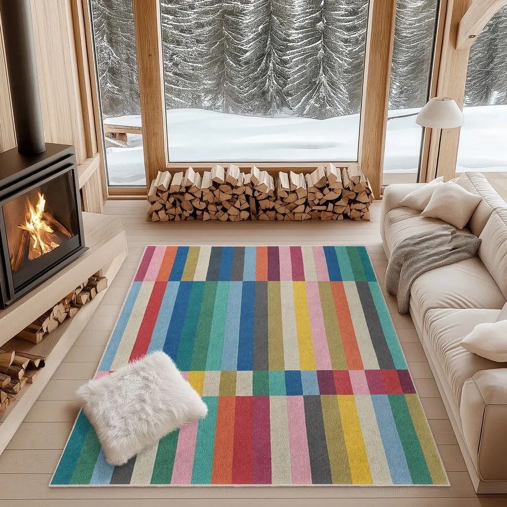 Килим подходящ за пране 60x100 cm Summer Rain – Mila Home