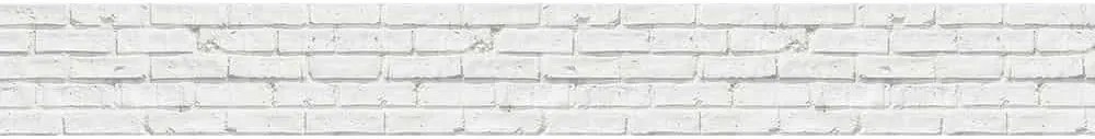 Kitchen wall protection edging White Bricks