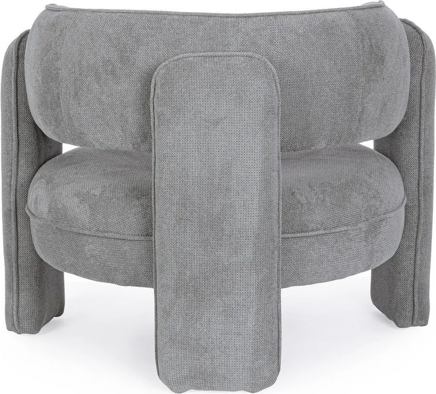 Сиво кресло Aisha – Bizzotto