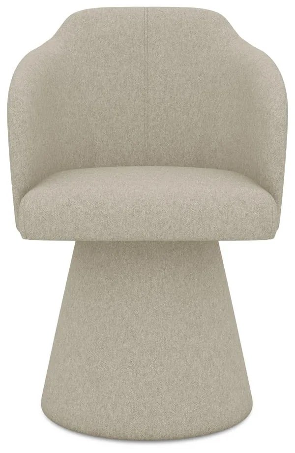 Бежов тапициран трапезен стол Kanoa – Makamii