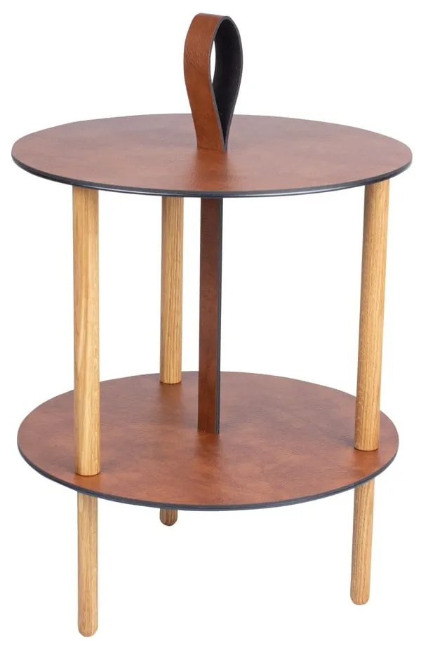 Кръгла странична масичка ø 38 cm Strap S Bull – LIND DNA