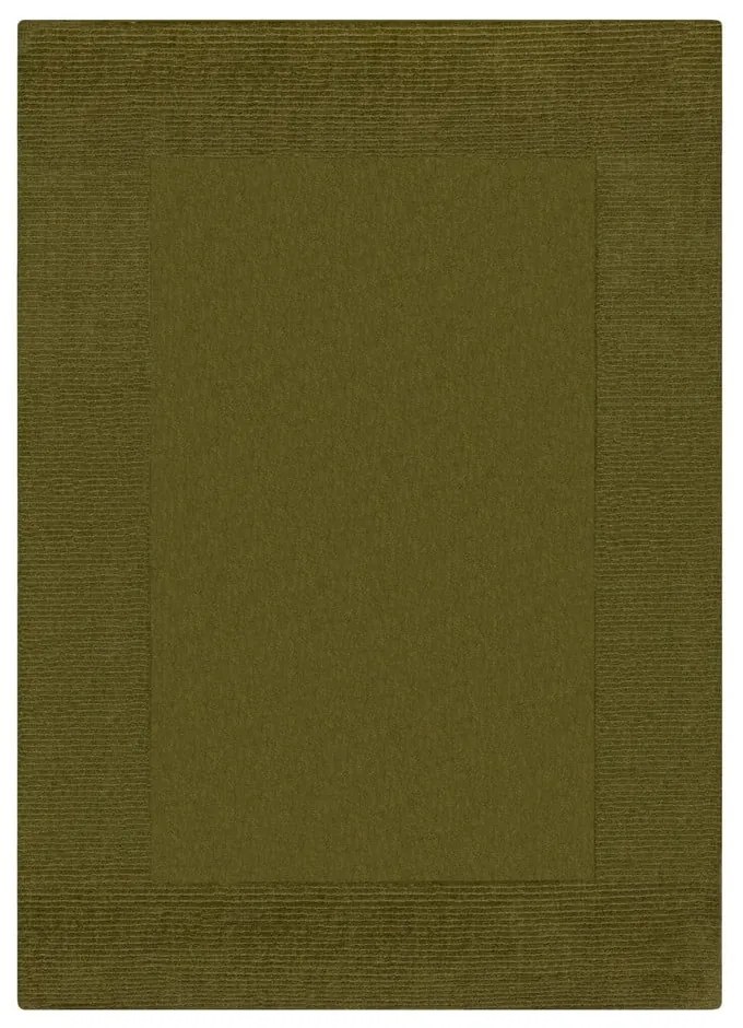 Зелен вълнен килим 160x230 cm - Flair Rugs