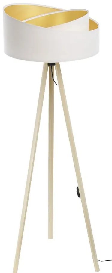 Лампион GALAXY 1xE27/60W/230V бял/бежов